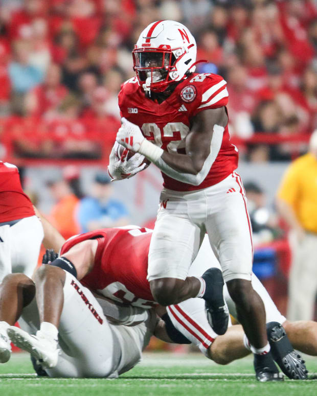 Gabe Ervin 4 2023 Nebraska football vs Northern Illinois